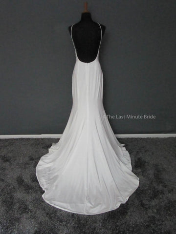  Bateau Neckline Wedding Dress