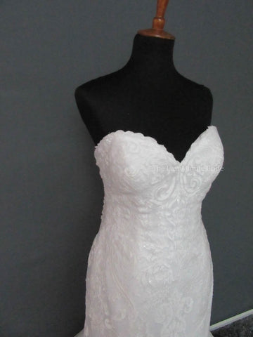 Maggie Sottero Rosamund 6MT199 with detachable cap sleeves