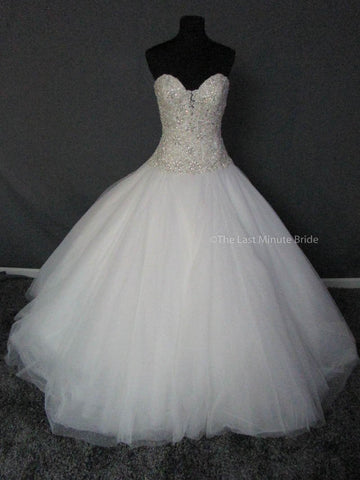 100% Authentic Allure Couture C244 Wedding Dress 