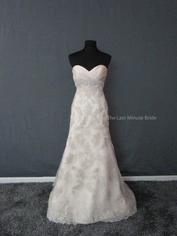 100% Authentic Casablanca 2161 Wedding Dress 