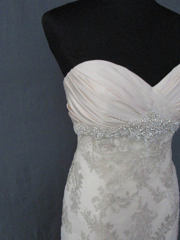 No Waist/Princess Seams Wedding Dress