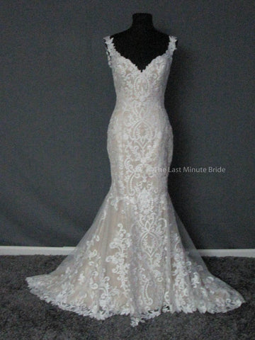 100% Authentic David Tutera Amber 117268 Wedding Dress 