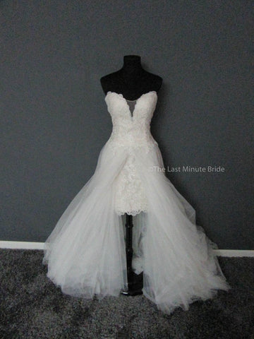 100% Authentic David Tutera wedding dress from The Last Minute Bride