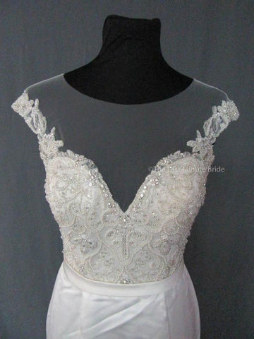 Sheer/ Illusion / Lace Wedding Dress