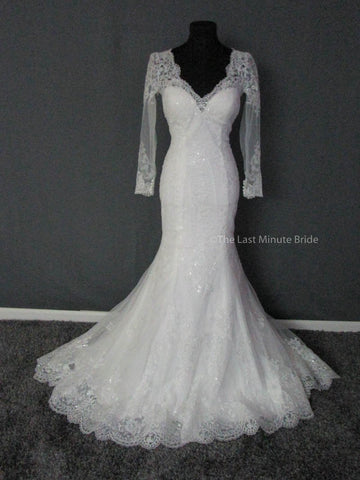 100% Authentic Maggie Sottero Roberta 6MS772 Wedding Dress
