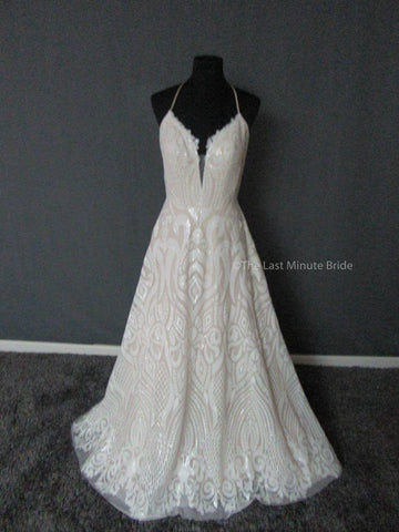 100% Authentic Samantha Rose by The Last Minute Bride Wedding Dress