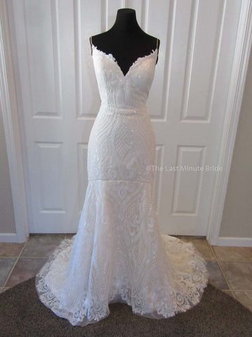 The Last Minute Bride Style: Samantha Iv/Dark Ivory (In stock Sizes)