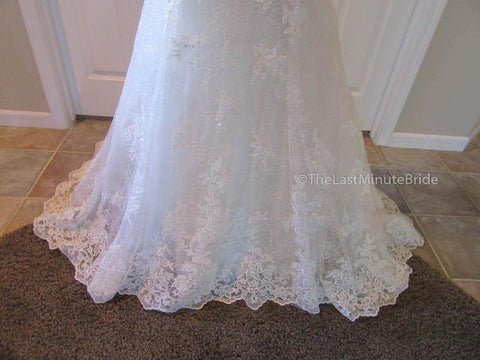 Color Alabaster Wedding Dress