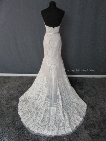 Ivory/Almond/Vanilla Bean Color Wedding Dress