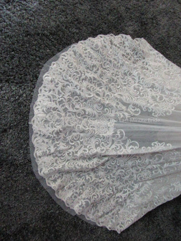 10 Label Size Wedding Dress